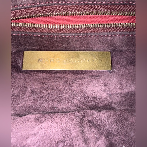 Marc Jacobs Vintage Y2K Stella Leather Satchel Cream  Brass Hardware Rare - Picture 7 of 16